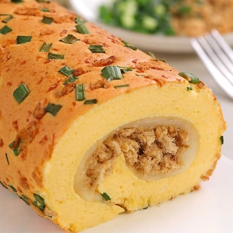 HM - Mochi Cheese Pork Floss Roll